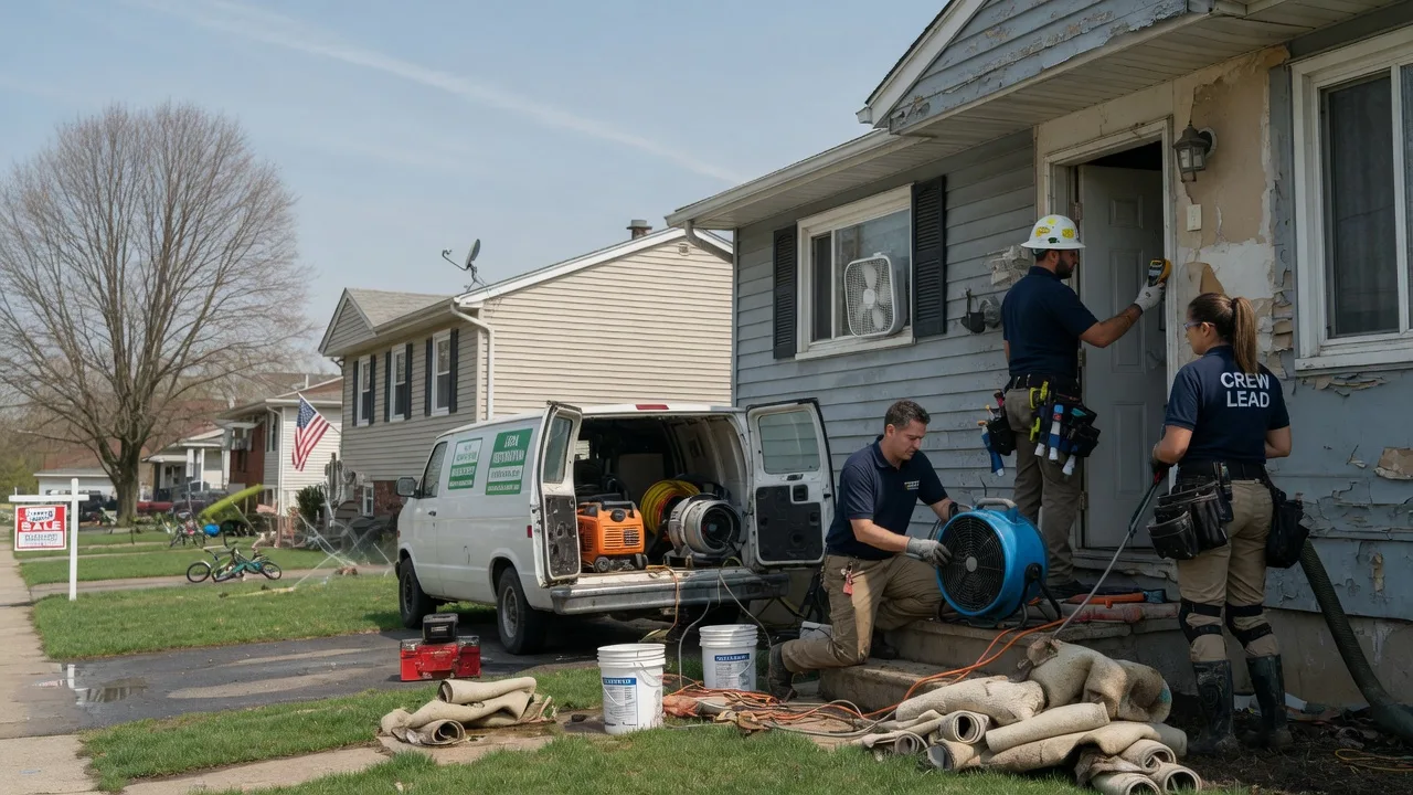 Flood Cleanup in New London, IA near me