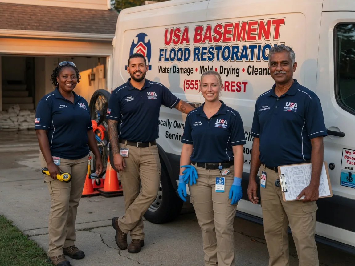 Basement Flood Cleanup company in New London, IA
